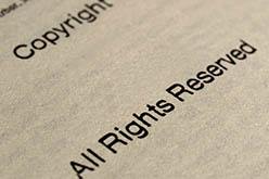 Exemple d'œuvre Tous droits réservés